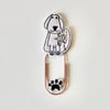 'Little Dog' - Handmade Bookmark