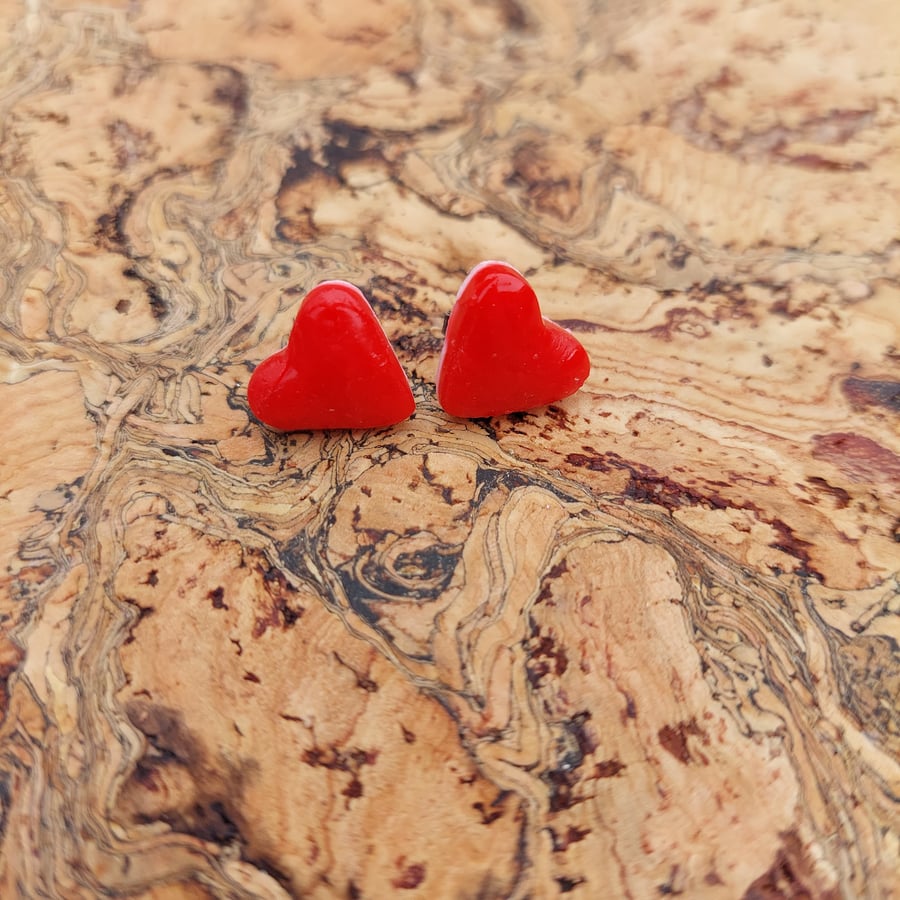 Haribo inspired heart sweetie studs 