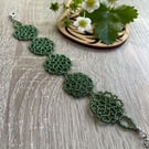 Lacy flower bracelet 