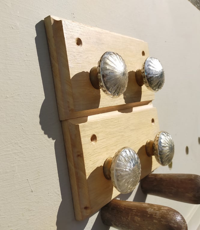 Vintage Shabby Chic Jewellery or Towel Hooks