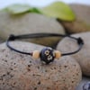 Friendship Bracelet-leather ethnic star bead