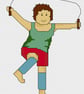 Skipping The Calories PDF cross stitch chart