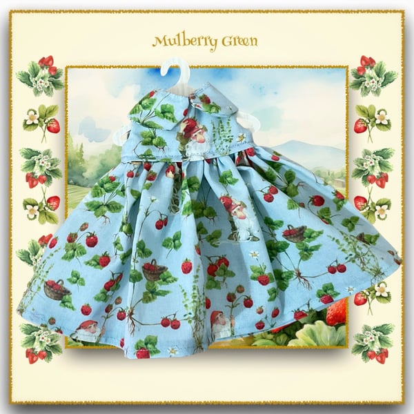 Elves in the Strawberry Patch Dress 
