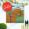 Suffolk Punch Horse Card - farm, animal, birthday