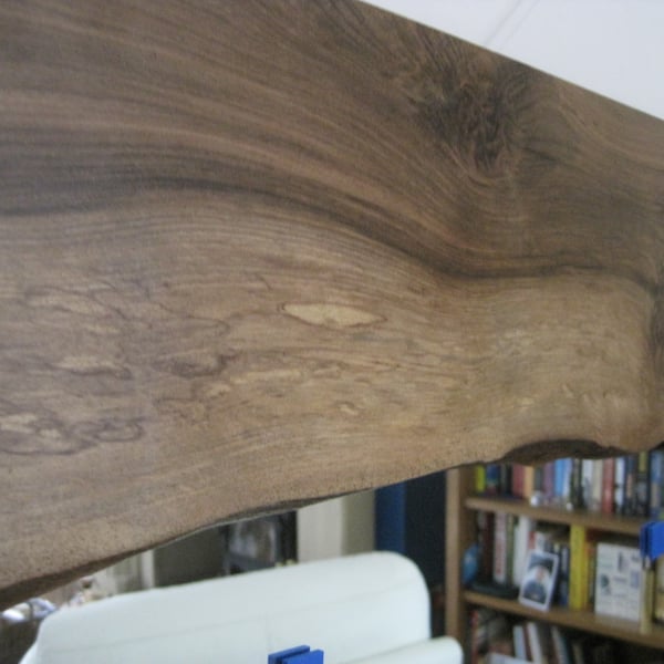 American Black Walnut Waney Edge Mirror