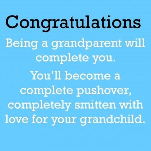 Becoming A Grandparent Joy Funny Decorative Magnet