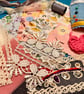 Slow Stitch Kit, Beginner’s Slow Stitch Kit, Craft Kit, Mindful Stitching Kit - Image 3