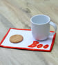 Halloween ‘Boo' Mug Rug - Image 7
