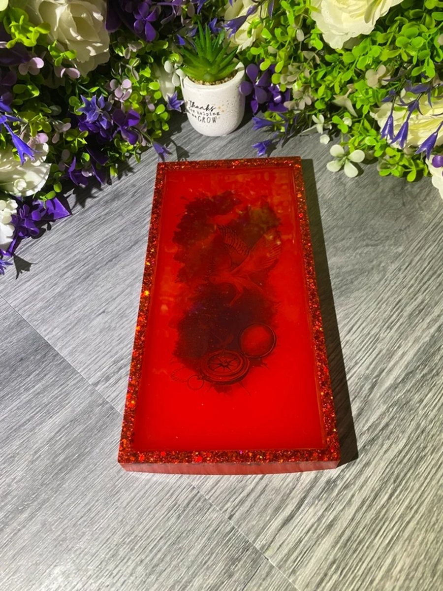 large rectangular tray