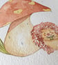 Watercolour Hedgehog Illustration - Calm  - Image 2