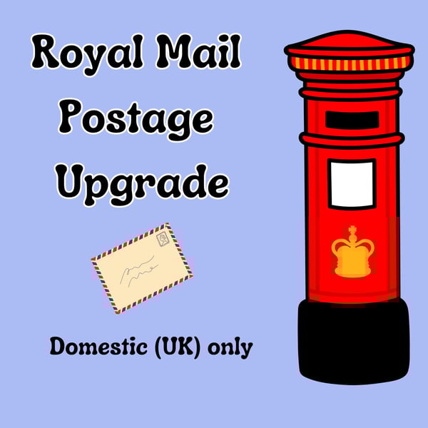 Postage upgrade for cards - UK only