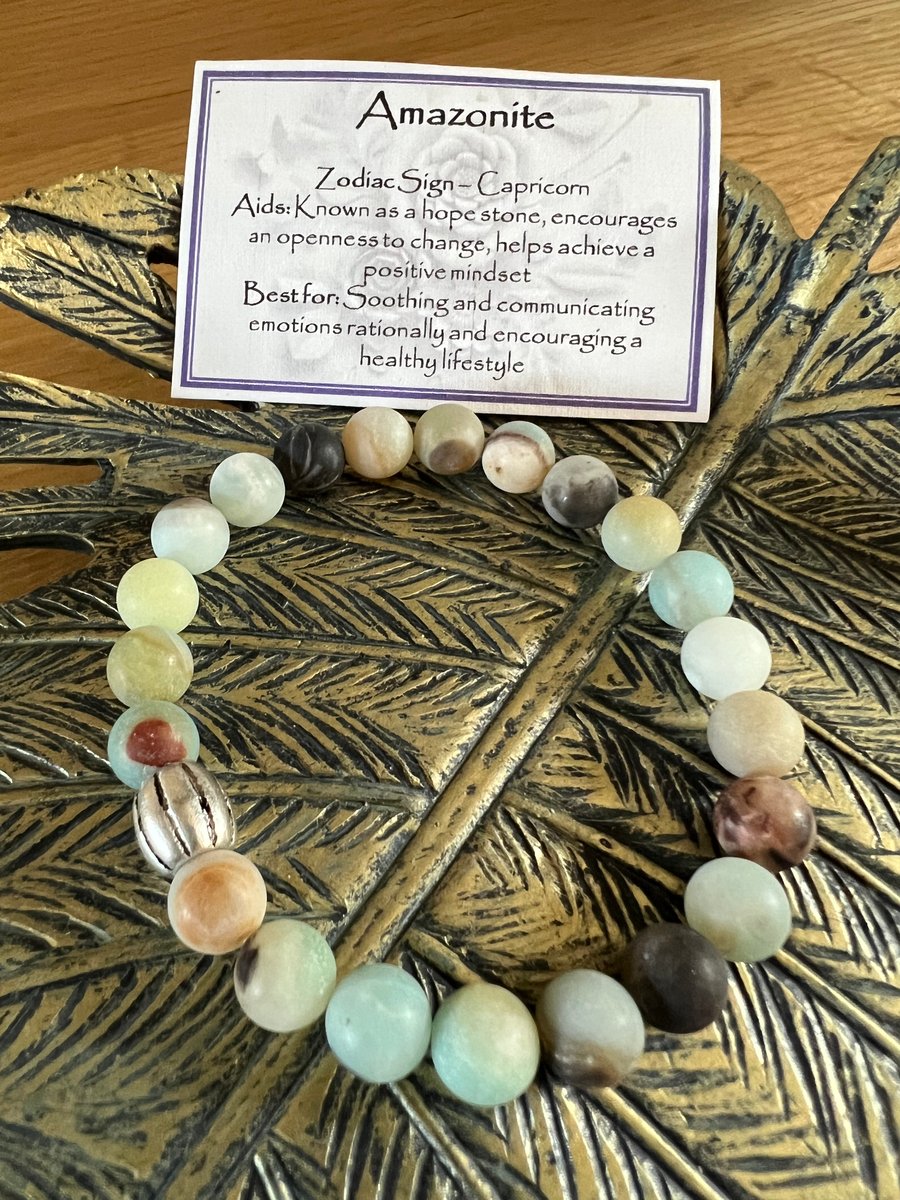 Amazonite - Elasticated Bracelet 