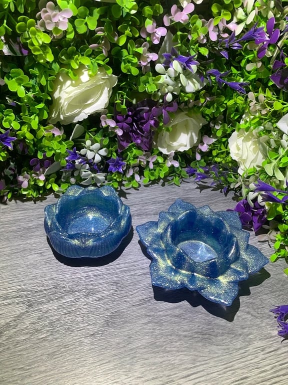 lotus candle holder set