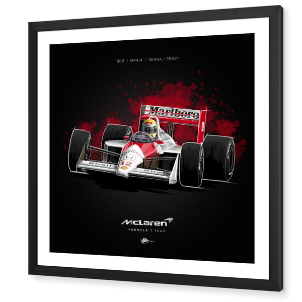 F1 Mclaren MP4 4 Wall Art