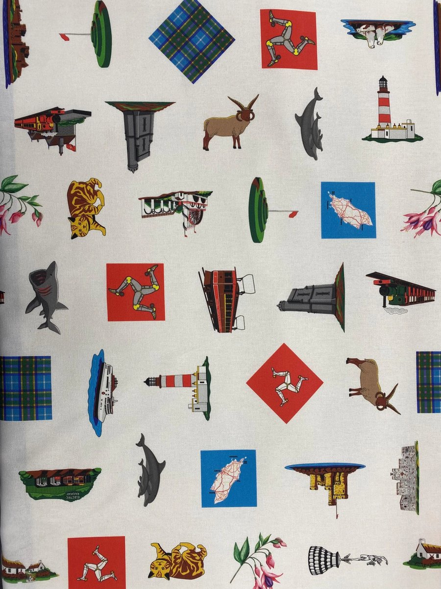 Manx Multi Image fabric