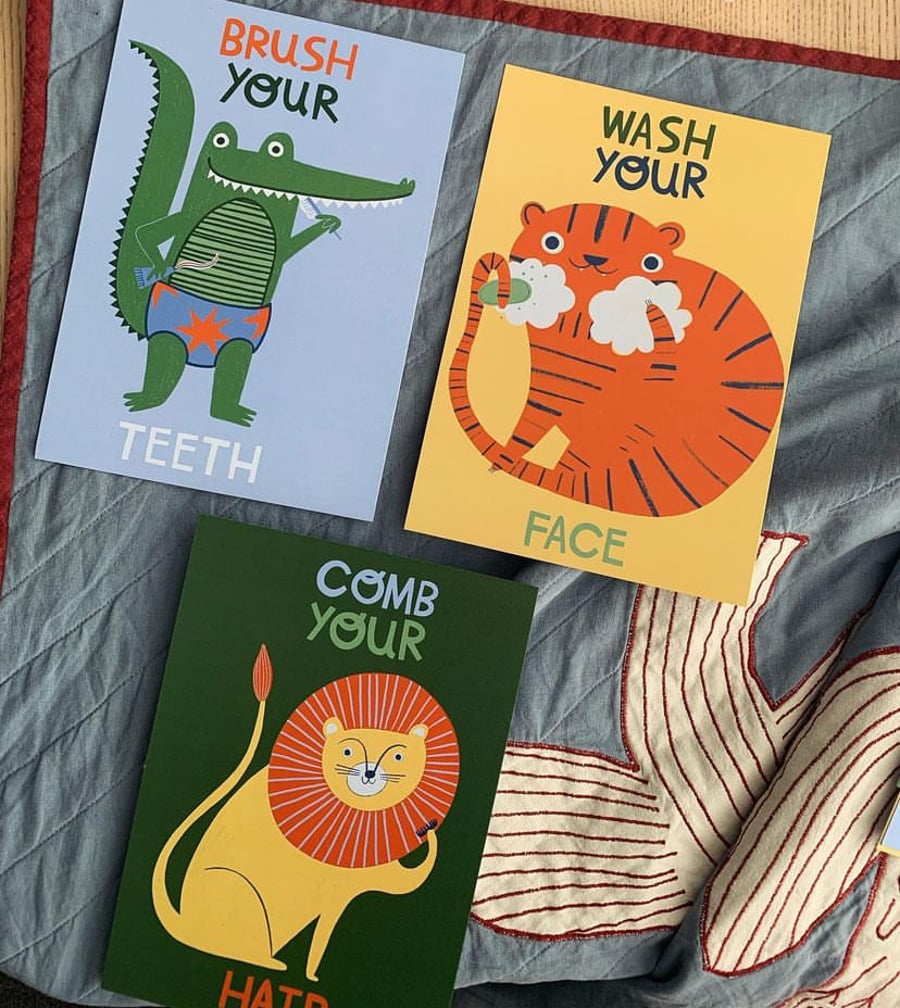 Wash Your Face, Brush Your Teeth, Comb Your Hair 