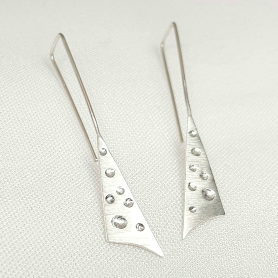 Silver Earrings - Geometrical Earrings