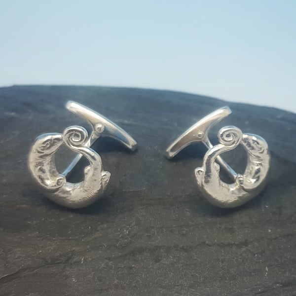 Otter Cufflinks 
