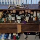 American black walnut cabinet