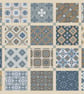 272 - Cross Stitch Pattern: Antique Sampler Textile Squares (PDF Counted Chart) - Image 2