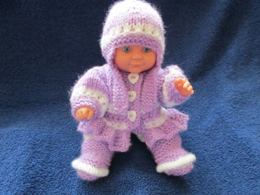 8" Dressed for Winter Baby Doll
