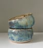 Handmade small ceramic bowl, ceramic snack bowl, wabi sabi bowl - Image 2