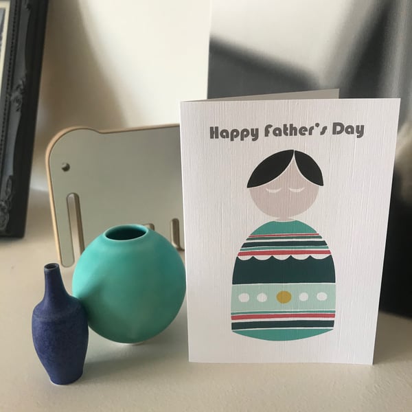 Babushka Fathers Day card