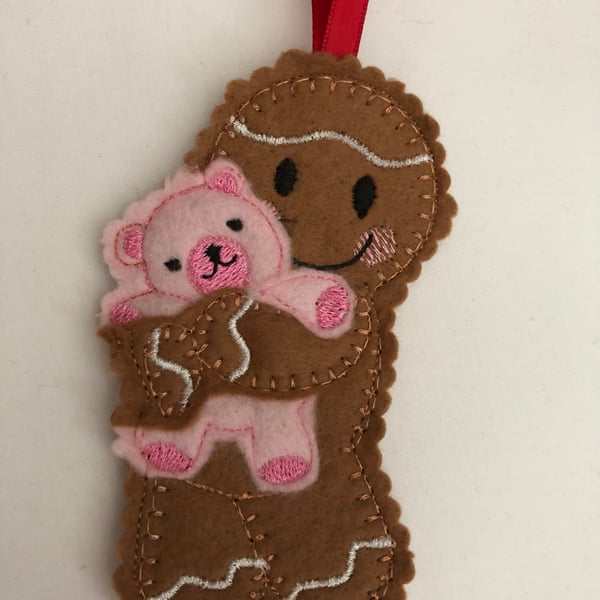 Gingerbread teddy Decoration