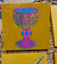 Tarot Art Witchy Home Decor - Dark Academia Original Art work - Mini Art Work  - Image 2