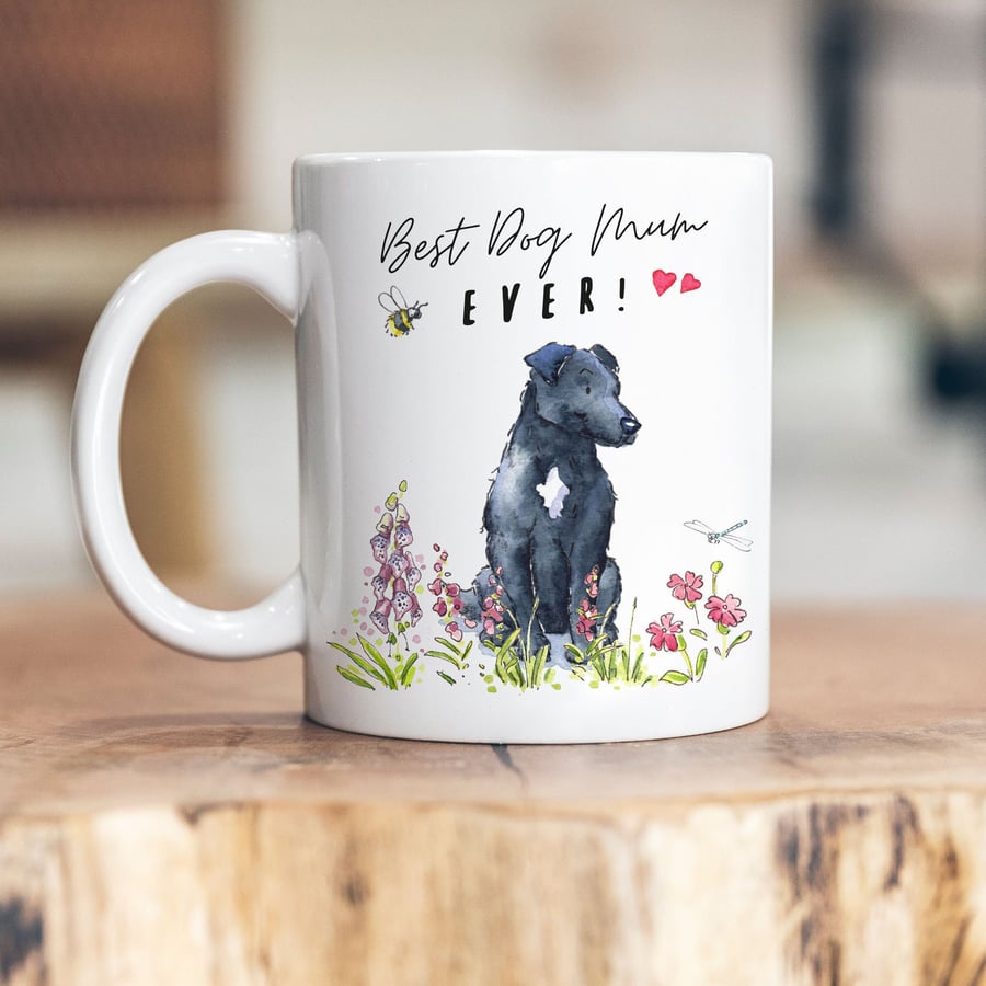 Best Dog Mum Patterdale Ceramic Mug