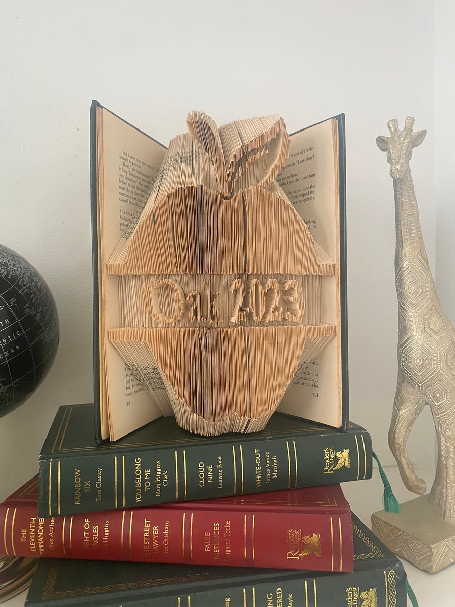 Personalised Apple Book - Teacher Gift