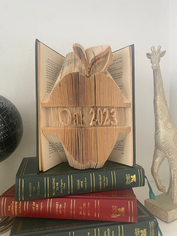 Personalised Apple Book - Teacher Gift