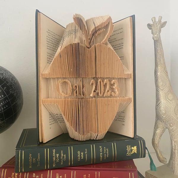 Personalised Apple Book - Teacher Gift