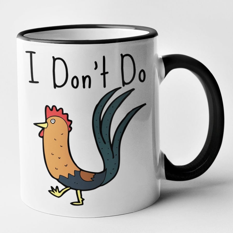 I Don't Do C... Lesbian Rude Funny Novelty Gift Joke Present LGBT Secret Santa