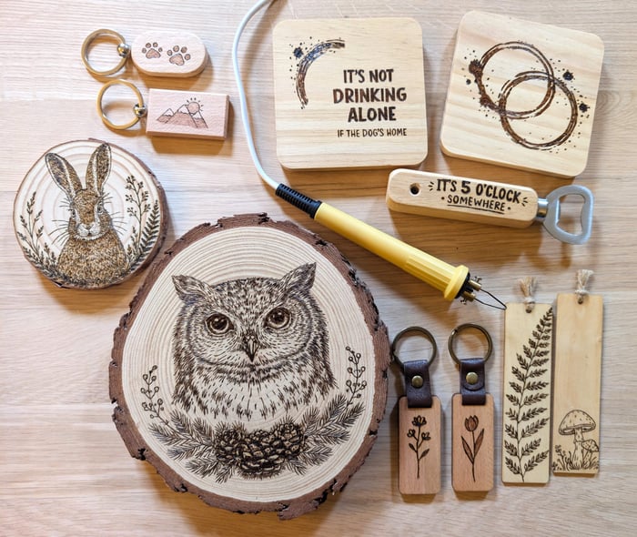 Burned Wood Creations by Alice