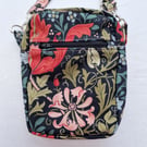 Handmade William Morris "Compton" crossbody "essentials" bag 