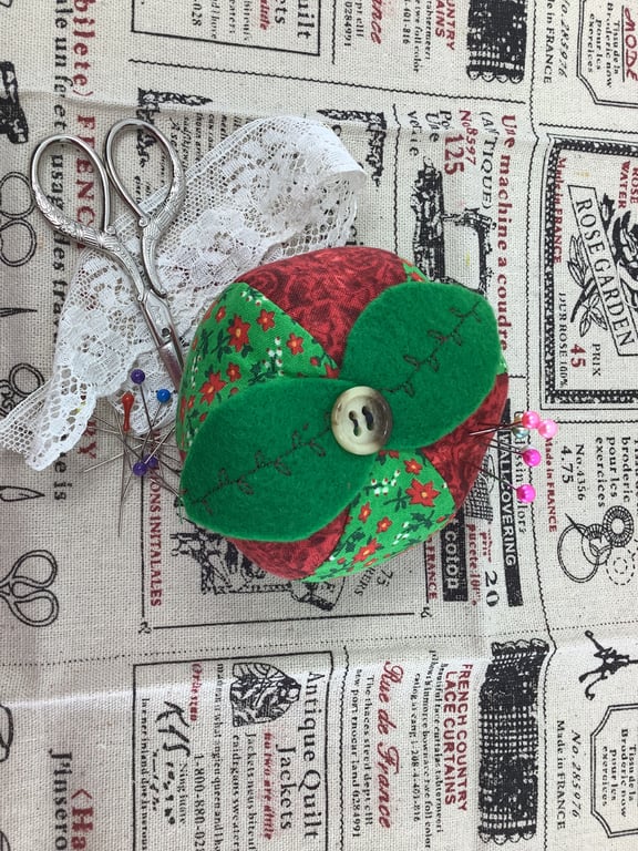 gifts for crafters Cushion Decorative pin cushion for the sewing room.