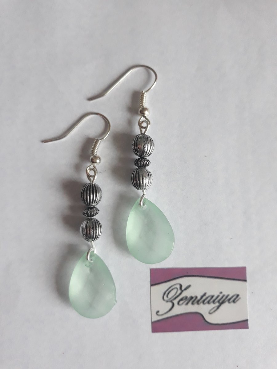 Turquoise Tear Drop Earrings