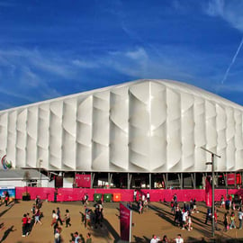 2012 London Olympic Basketball Arena Photograph Print