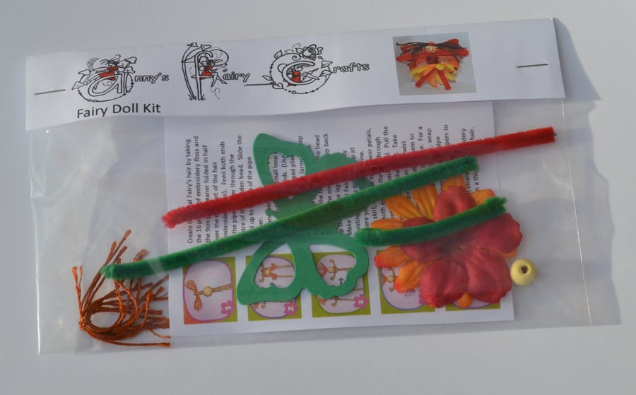 Birthday Parties - Fairy doll kit