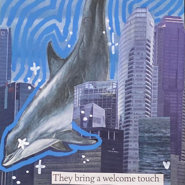 Horrors, they bring a welcome touch to our cities - Surreal Series 2 - ACEO