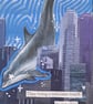 Horrors, they bring a welcome touch to our cities - Surreal Series 2 - ACEO