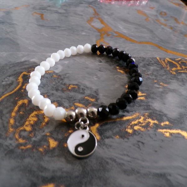 yin yang bracelet