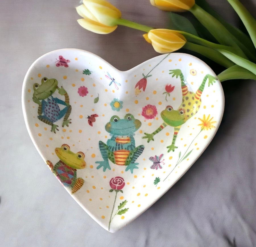 Happy Frog Trinket Dish