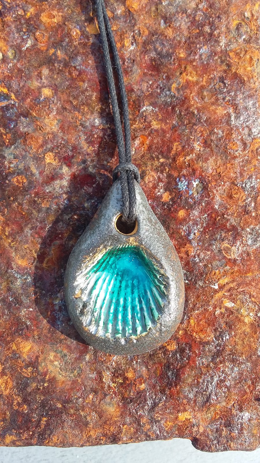 Seashell pendant .