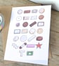 Biscuit Alphabet Greetings Card - Image 3