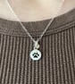 Charity sterling silver dog necklace. 100% of sale being donated to Dogs Trust  - Image 2