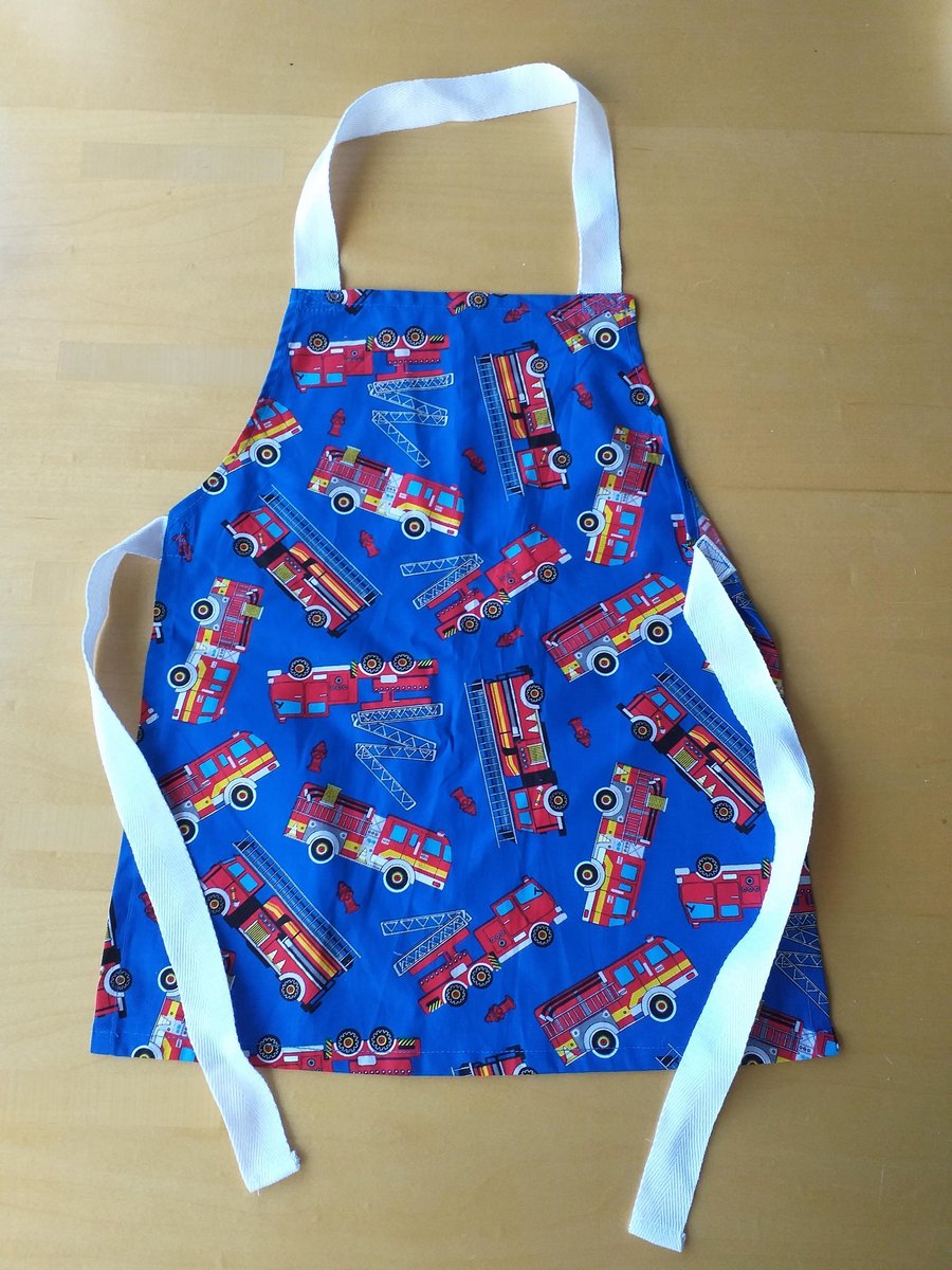 Fire Engine, Apron, age 2-6