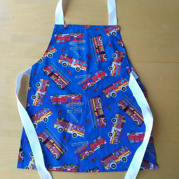 Fire Engine, Apron, age 2-6