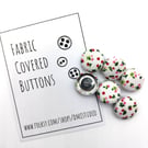 Fabric Covered Buttons 19mm